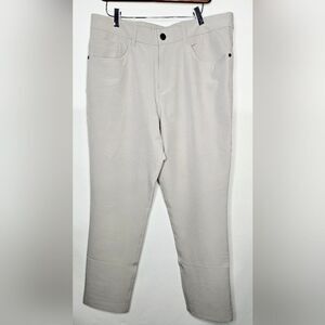 Men's cream/tan Panama Jack lightweight pants trousers Size 36 x 30.